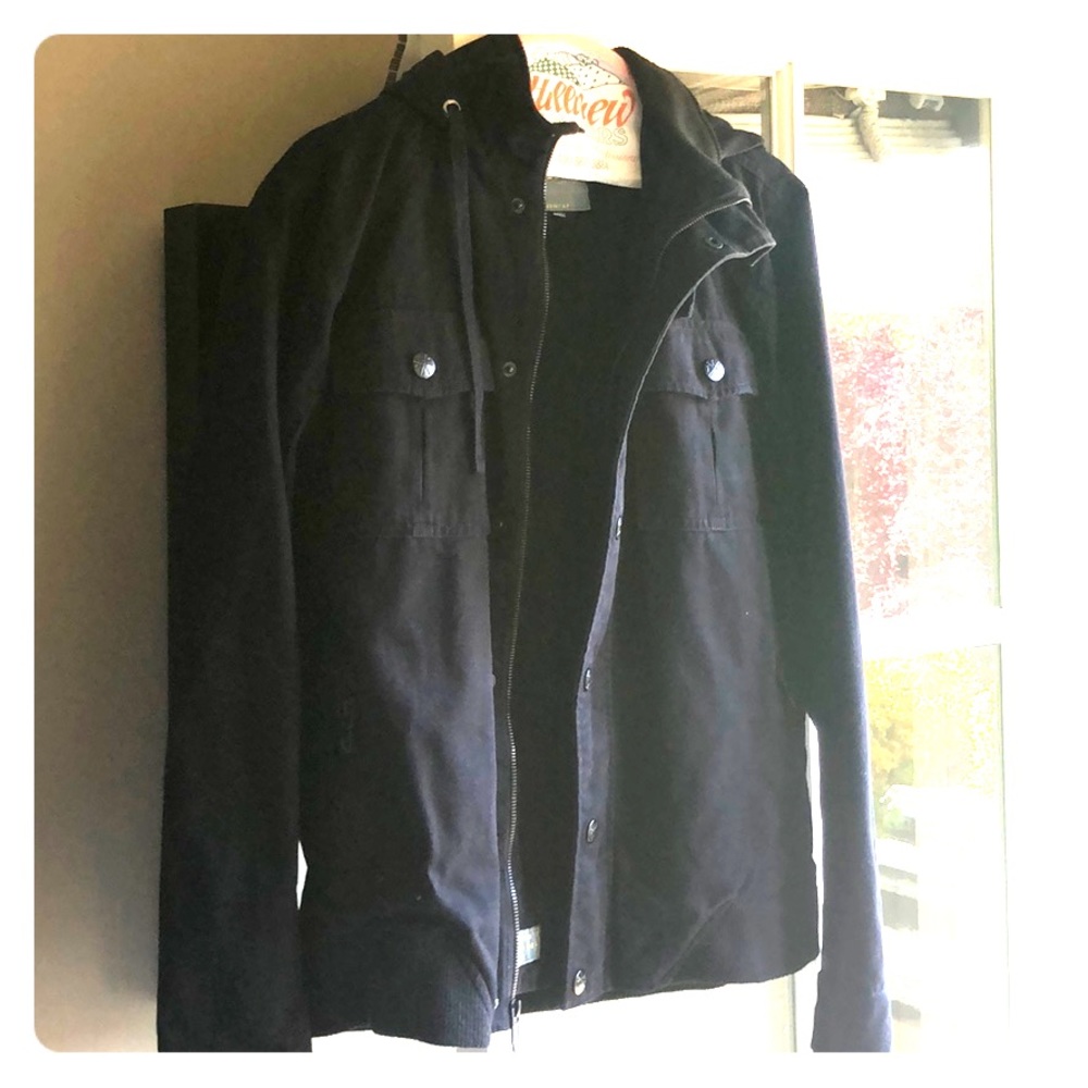 Lost Outerwear (small/black) hoodie jacket